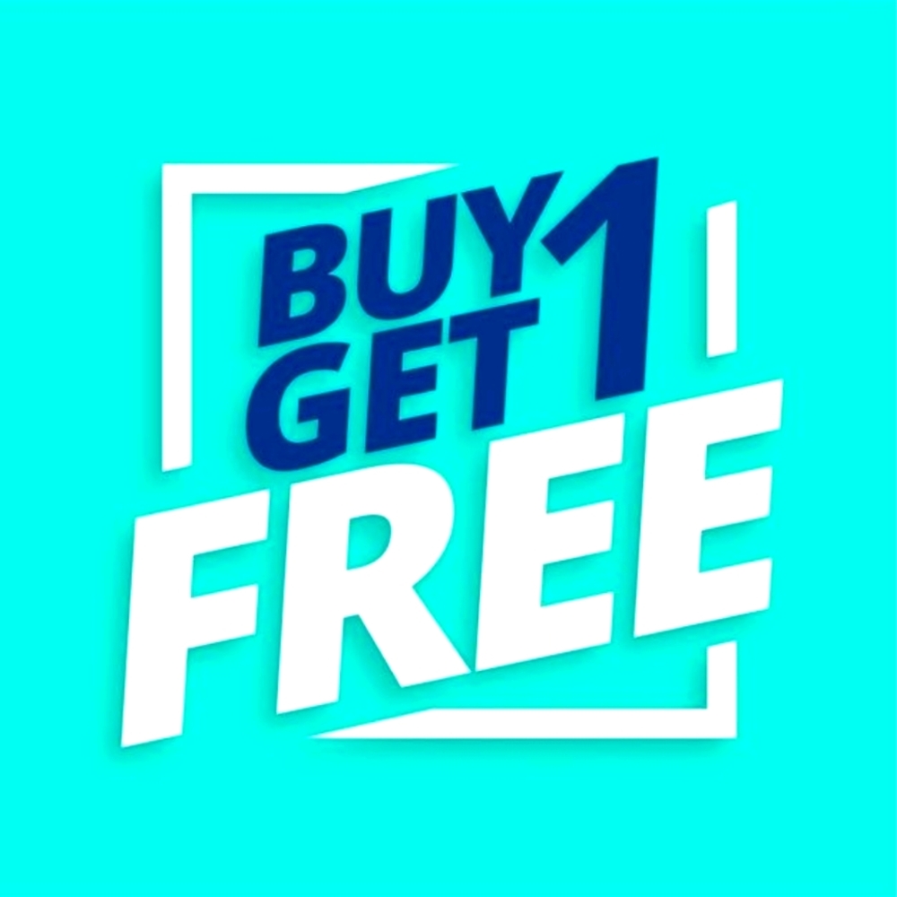 All items buy obe get one free